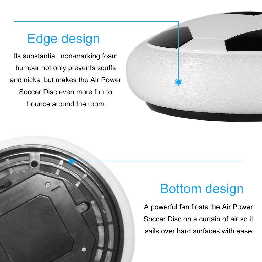 AirKick – LED Hover Football Toy for Kids (Indoor Use)
