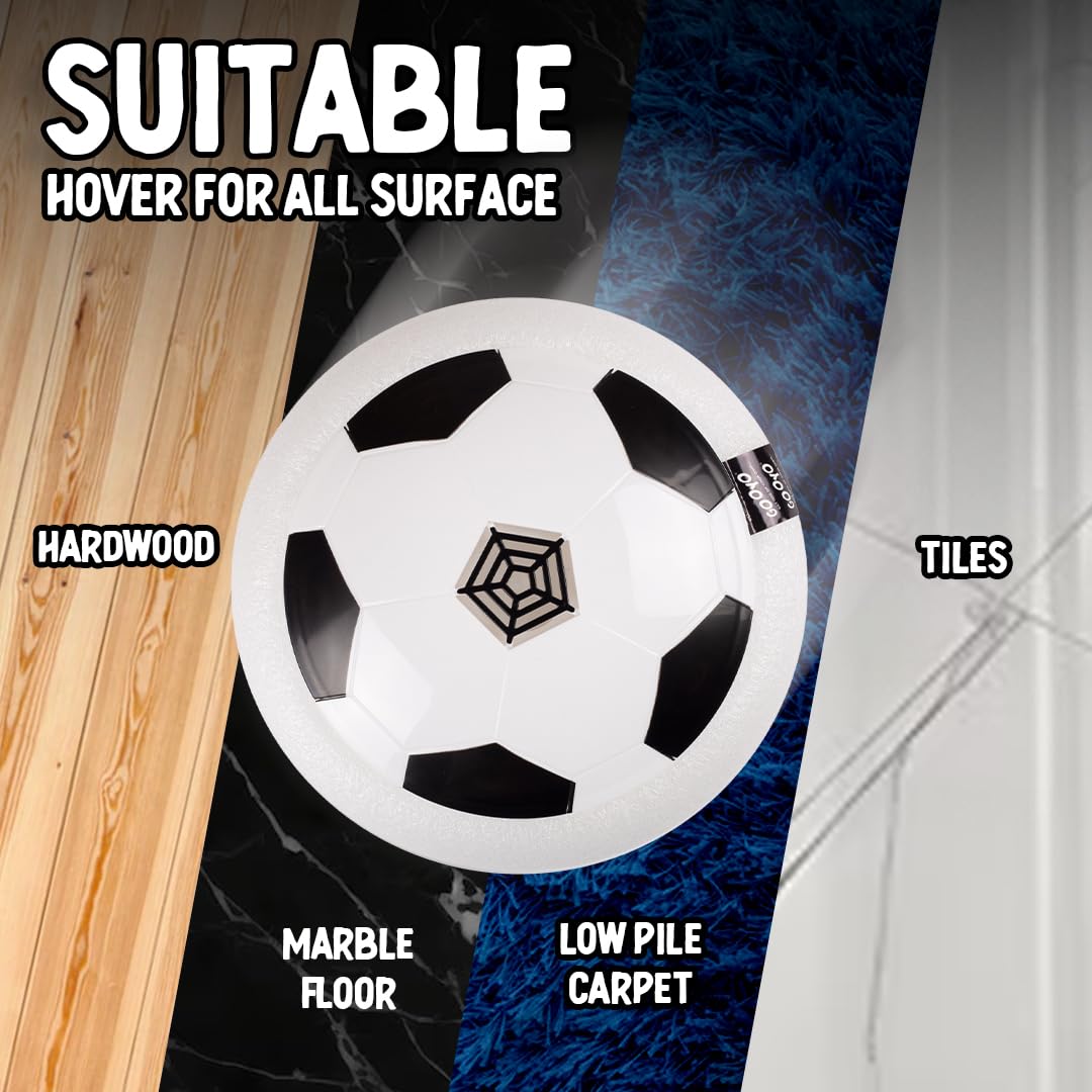 AirKick – LED Hover Football Toy for Kids (Indoor Use)